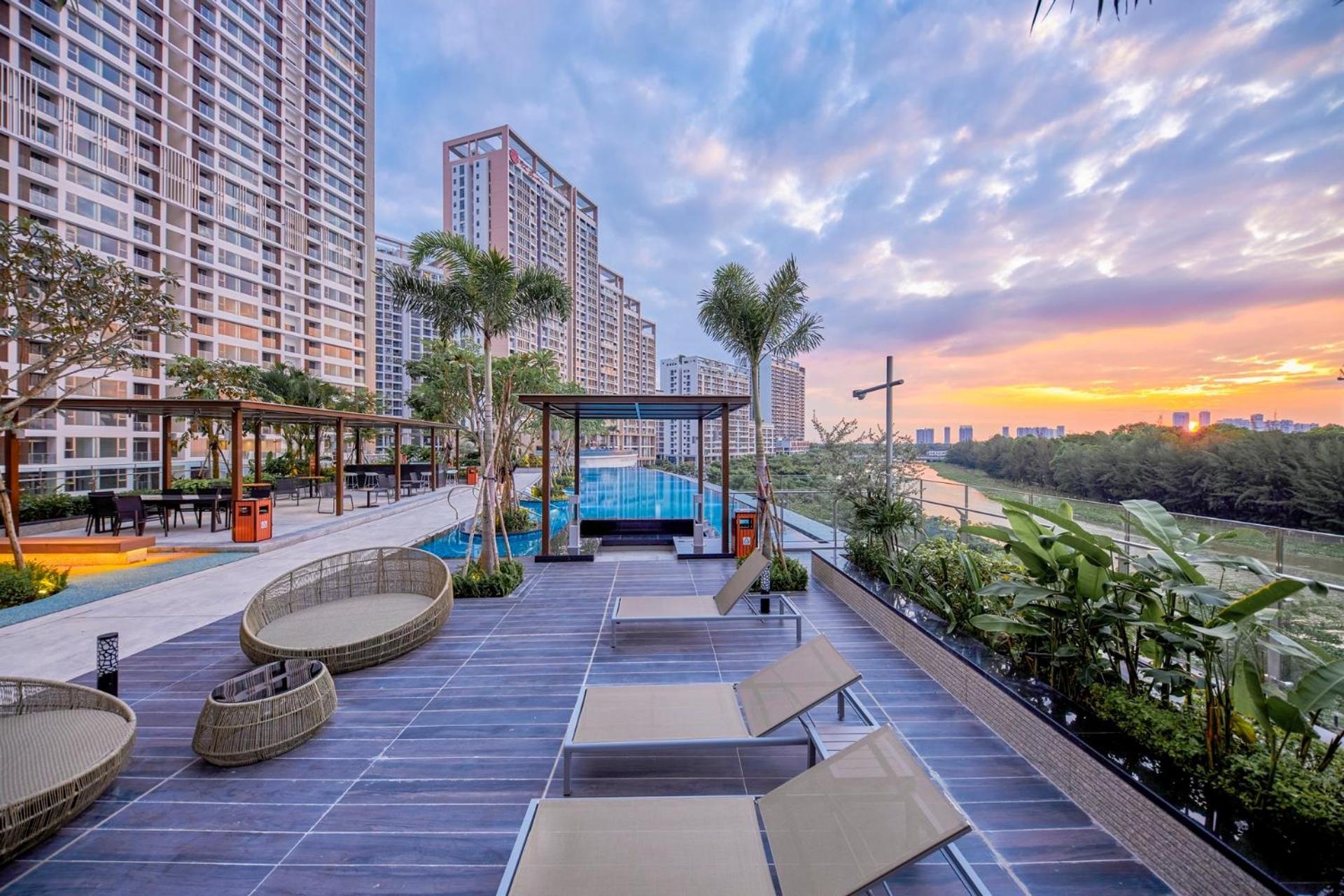 The Peak Midtown Twobedroom With Balcony Ciudad Ho Chi Minh  Exterior foto